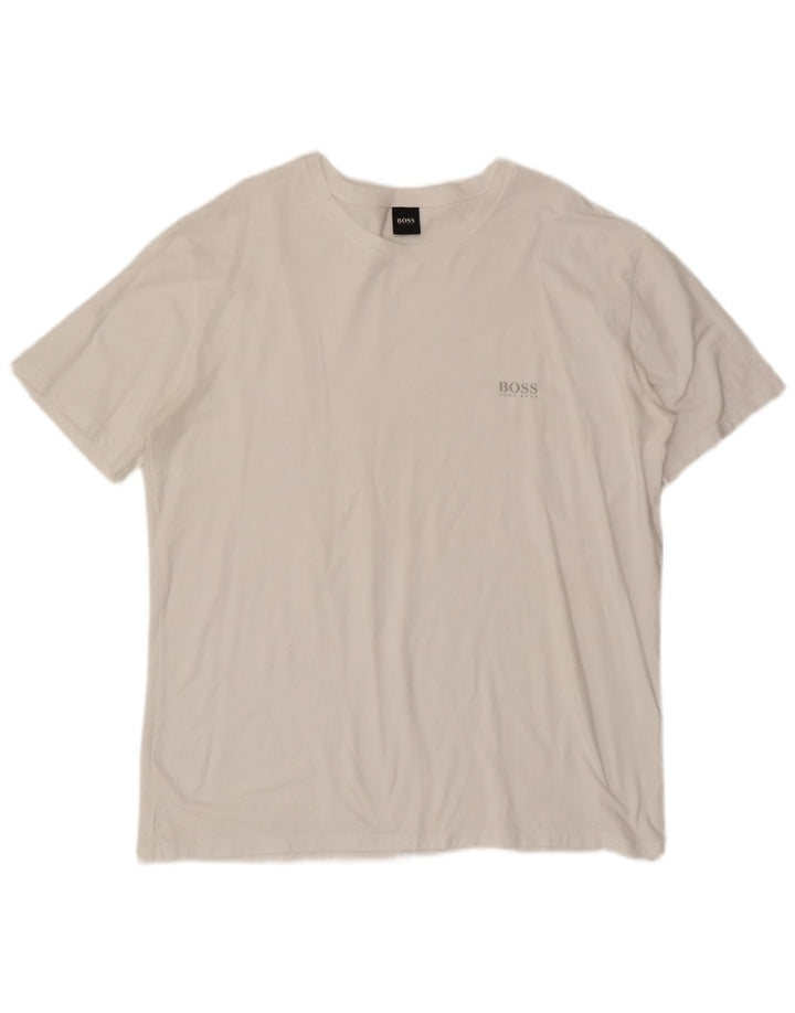 Ανδρικό T-Shirt Hugo Boss Top 2XL Λευκό