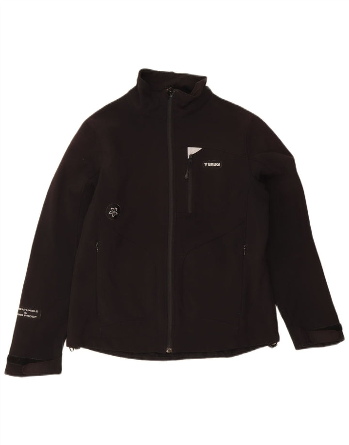 Γυναικείο Μπουφάν Brugi Windbreaker UK 10 Small Black Polyamide