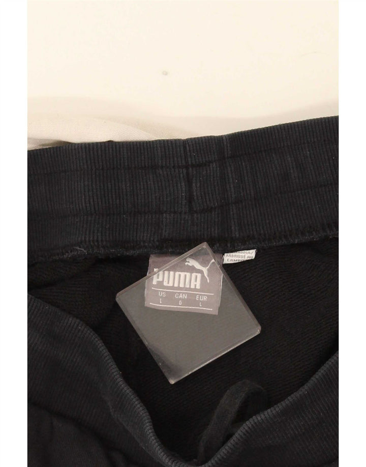 Ανδρική φόρμα Puma Παντελόνι Joggers Μεγάλο μαύρο χρώμα