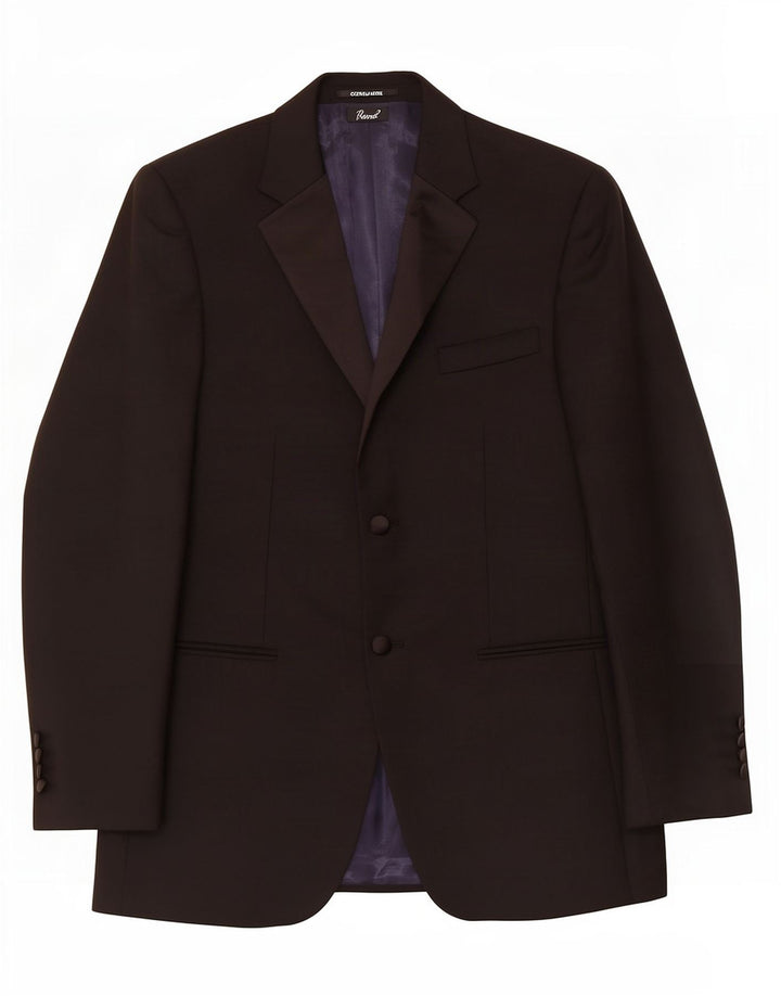 John Lewis Ανδρικό σακάκι με 2 κουμπιά UK 38 Medium Black Wool