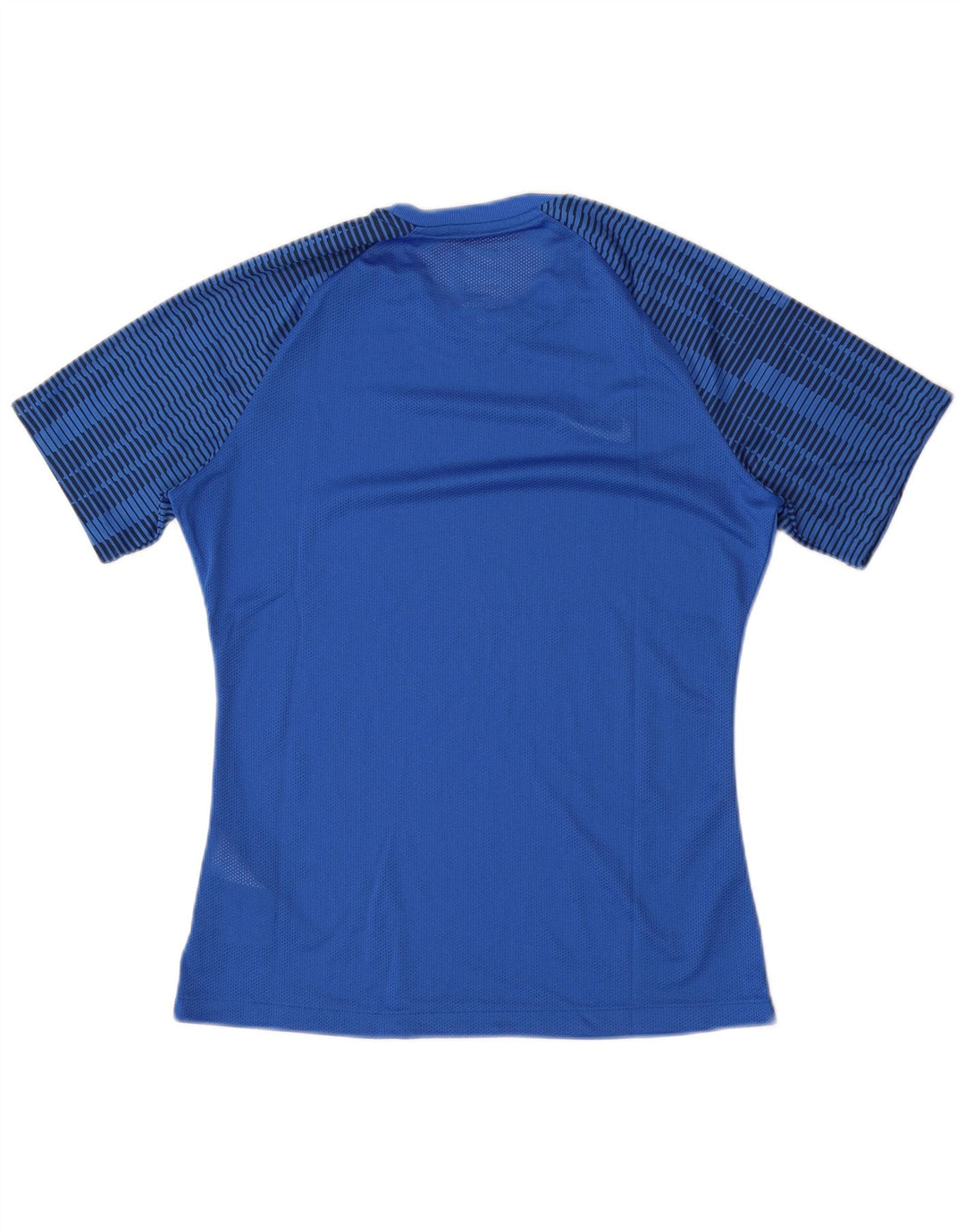 Ανδρικό μπλουζάκι Nike Dri Fit Slim Fit Top μεσαίο μπλε ριγέ πολυεστέρα