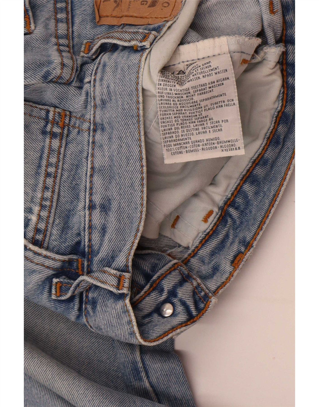 Ανδρικό τζιν Levi's Straight W31 L28 Blue Cotton