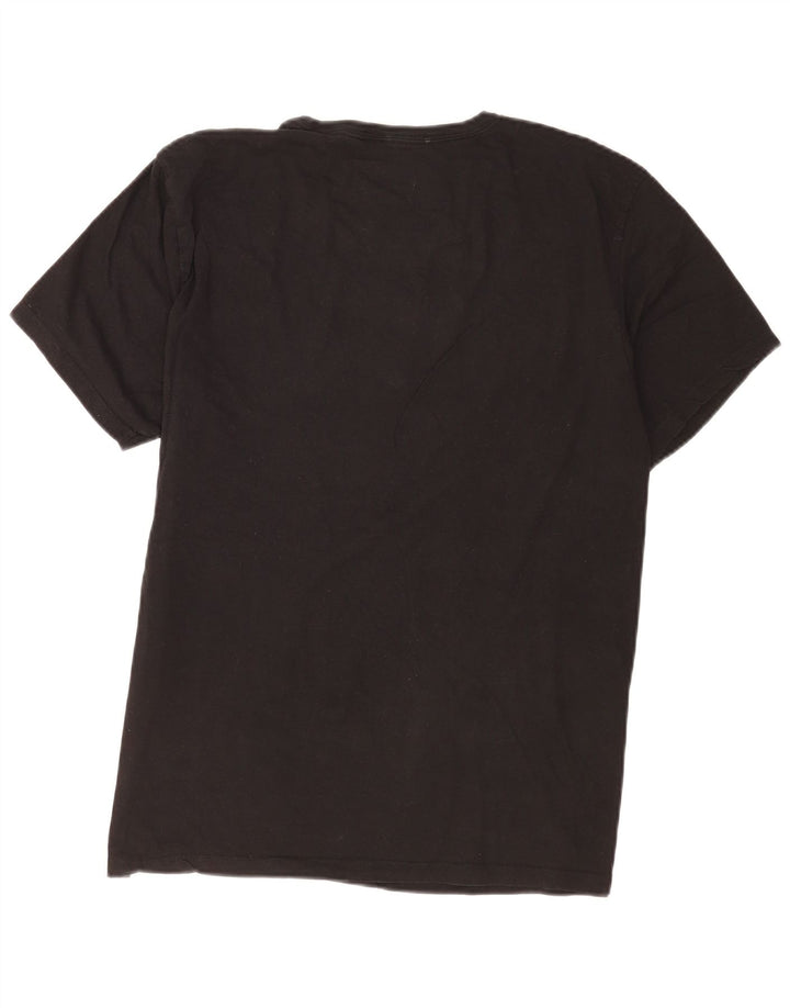 Ανδρικό T-Shirt Calvin Klein Top Large Μαύρο Βαμβακερό
