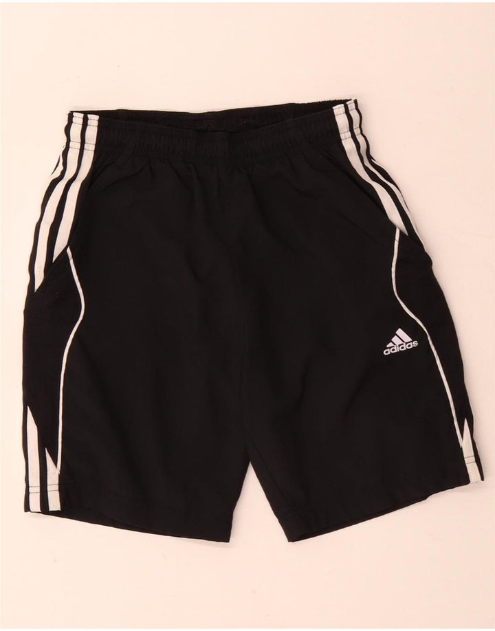 Adidas Boys Sport σορτς 9-10 ετών μαύρο πολυεστέρα