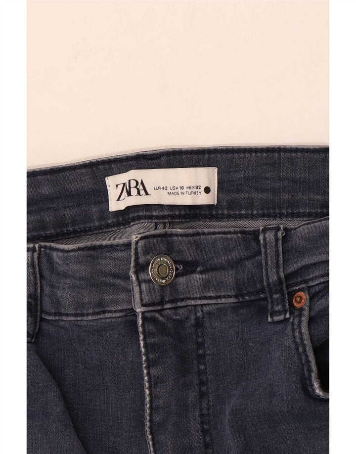 Zara Γυναικείο Slim Jeans EU 42 Large W32 L28 Navy Blue