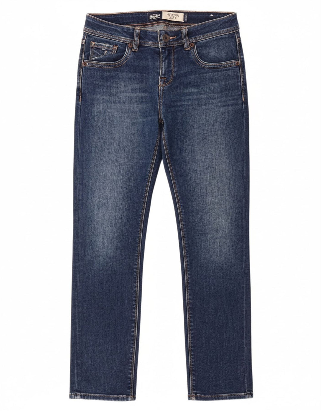 SUPERDRY Womens Imogen Slim Jeans W24 L28 Blue Viscose