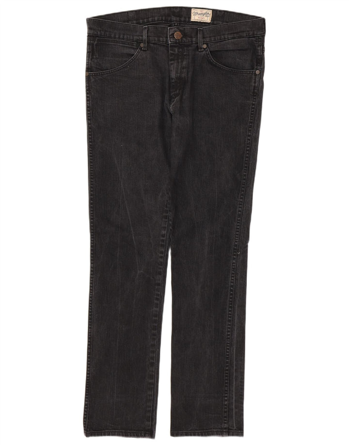 Ανδρικό τζιν WRANGLER Vegas Skinny W36 L34 Μαύρο βαμβακερό