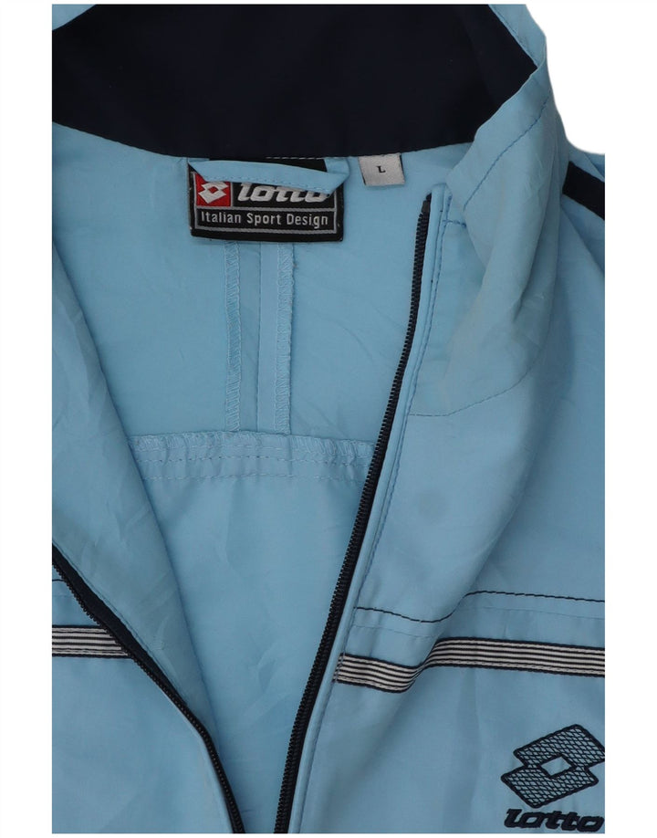 Ανδρική φόρμα Lotto Top Jacket Large Blue