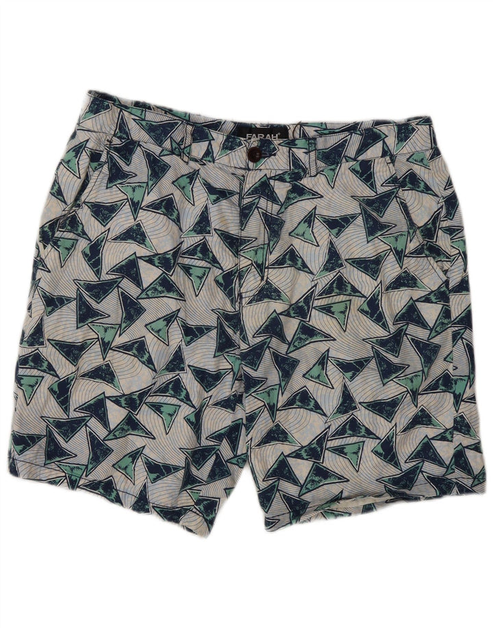 Farah Ανδρικό σορτς Chino W32 Μεσαίο Πολύχρωμο Γεωμετρικό Βαμβάκι