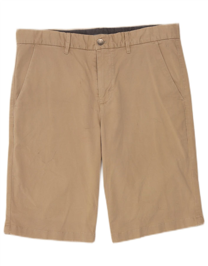 Ανδρικό σορτς Chino Calvin Klein W32 Βαμβακερό μεσαίο μπεζ