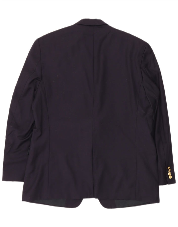 RALPH LAUREN Ανδρικό σακάκι με 2 κουμπιά UK 44 2XL Navy Blue Wool