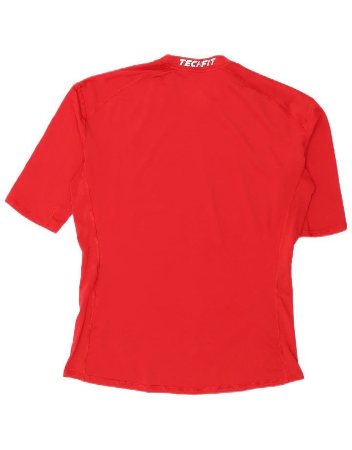 Ανδρικό T-Shirt Climalite ADIDAS Top XL Red Polyester