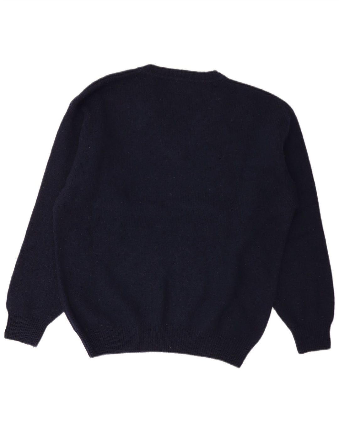 Sergio Tacchini Ανδρικό πουλόβερ με V λαιμόκοψη XL Μαλλί Navy Blue