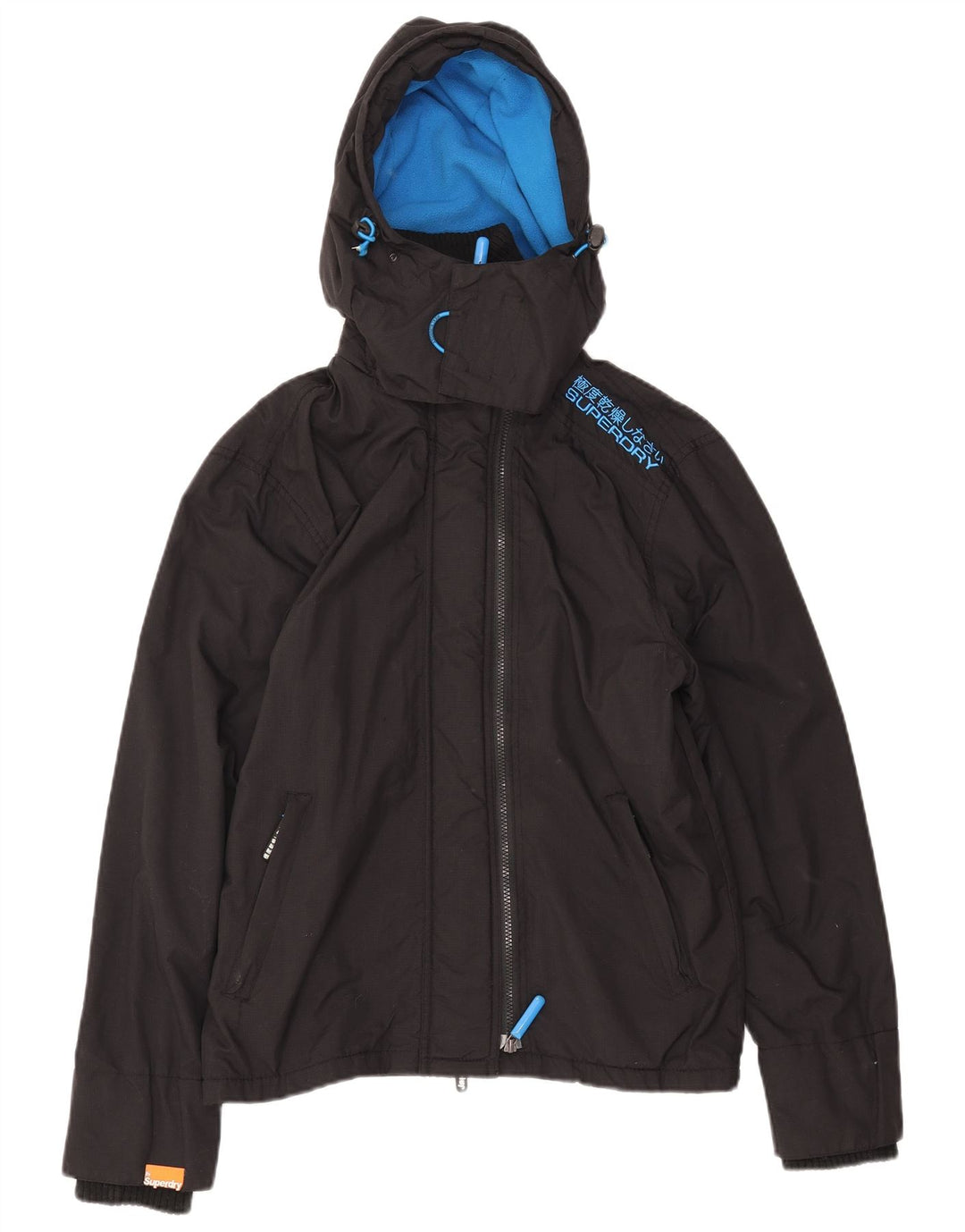 Superdry Γυναικείο Oversized Windbreaker Jacket UK 10 Small Black
