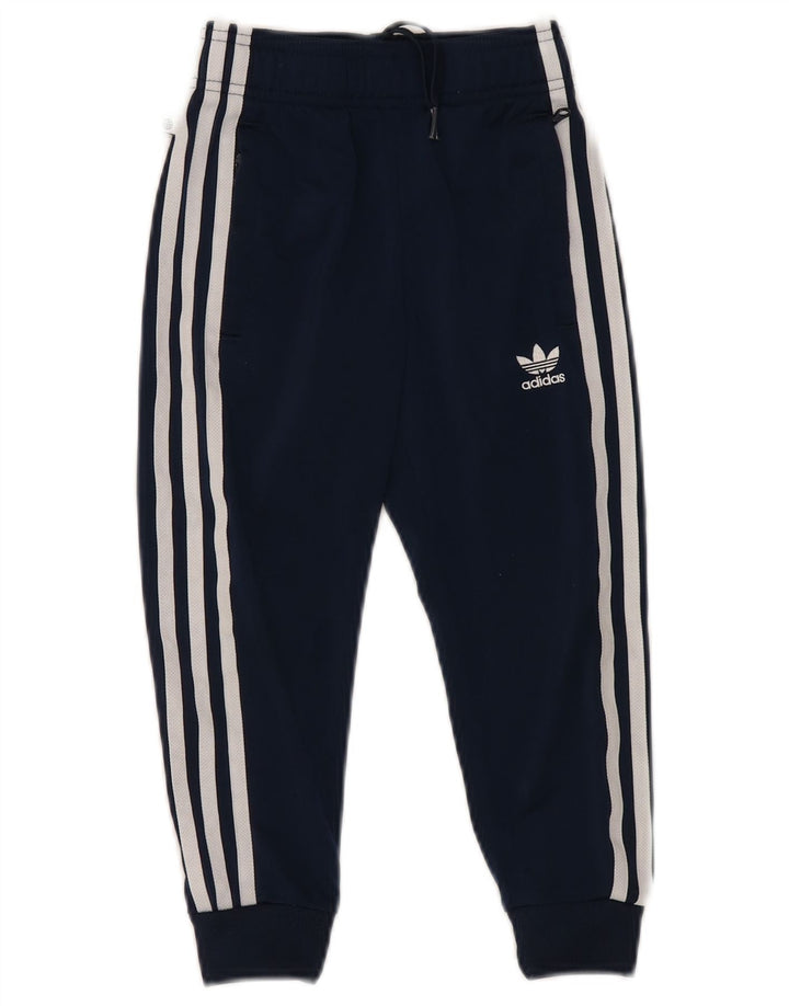 ADIDAS για αγόρια αθλητικά παντελόνια Joggers 4-5 ετών Navy Blue Polyester