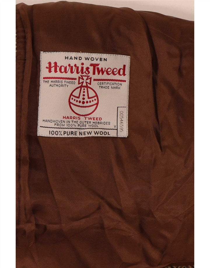 Ανδρικό μπουφάν Harris Tweed Blazer UK 44 2XL Brown Ψαροκόκκαλο Classic