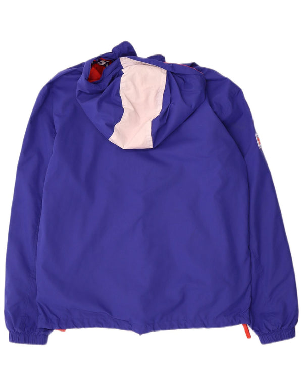 Ανδρικό μπουφάν Anorak με κουκούλα Superdry UK 36 Small Blue Colourblock