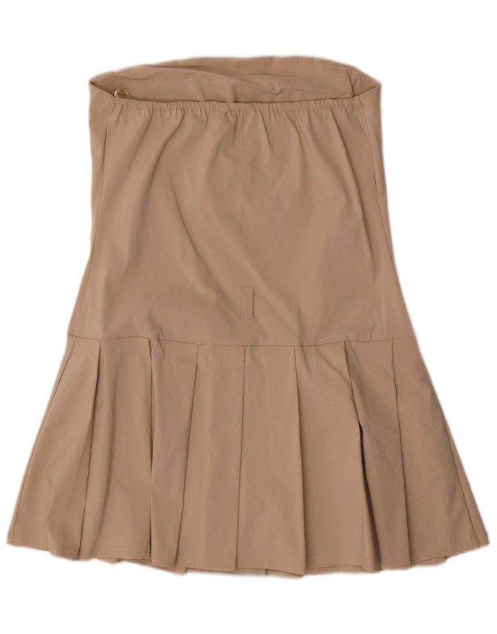 Κουίζ Γυναικείο Στράπλες Playsuit UK 16 Μεγάλη μπεζ βισκόζη