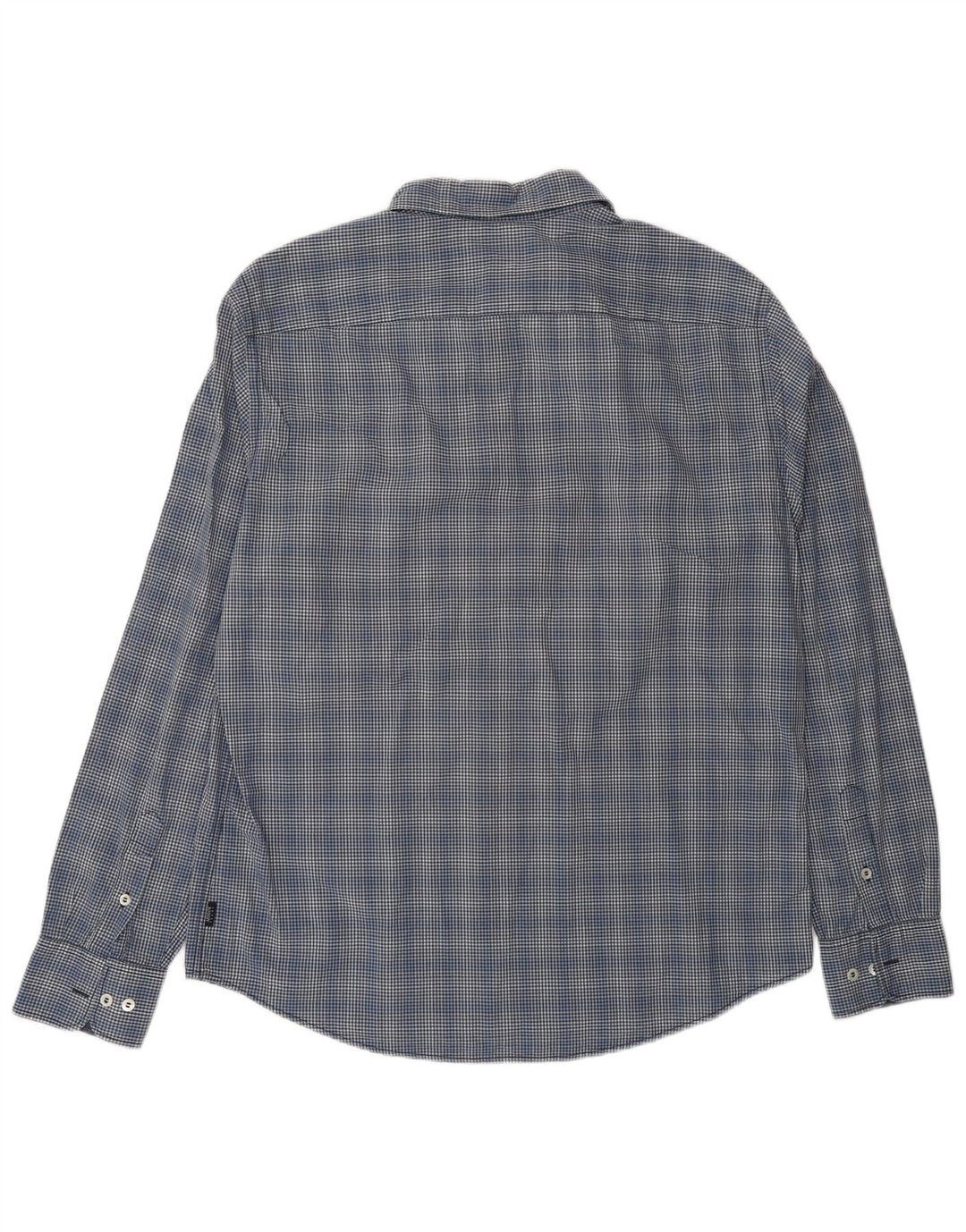 Armani Jeans Ανδρικό πουκάμισο XL Navy Blue Gingham