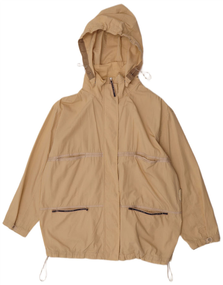 Krizia Jeans Γυναικείο Utility Jacket UK 14 μεγάλο κίτρινο βαμβάκι