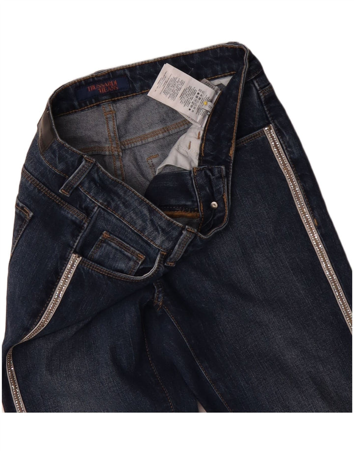 Trussardi Γυναικείο Slim Jeans IT 40 Small W26 L29 Μπλε βαμβακερό
