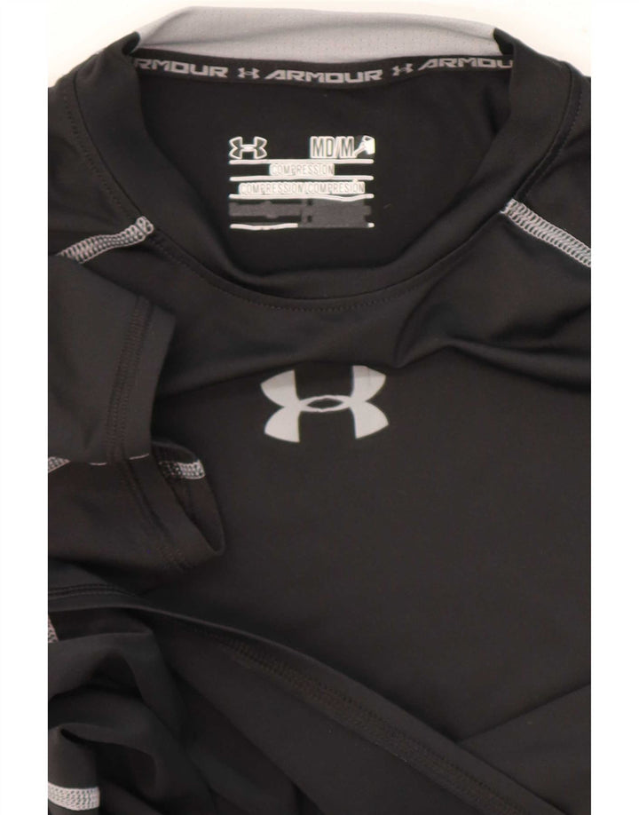 Ανδρικό γραφικό μπλουζάκι Under Armour Top Μεσαίο Μαύρο