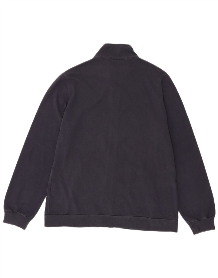 CHAMPION Womens Easy Fit Tracksuit Top Jacket UK 16 Large Navy Blue