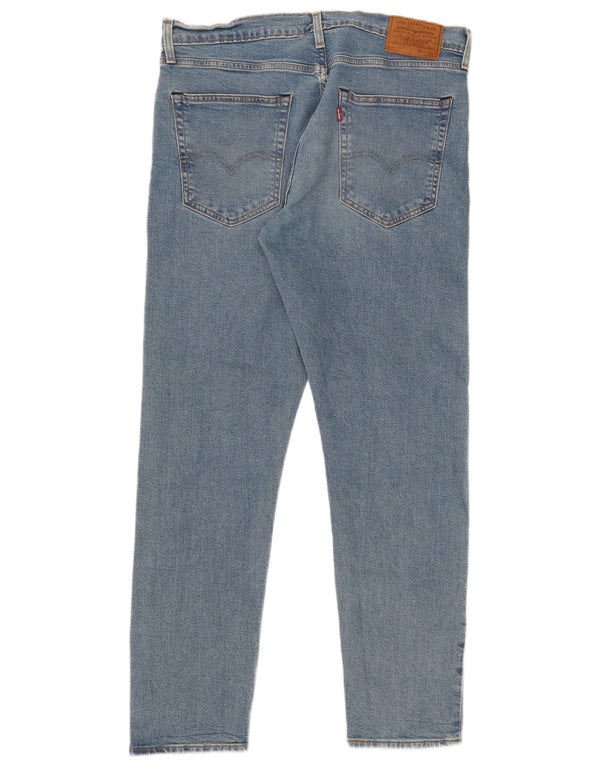Levi's Mens 502 Slim Tapered Jeans W36 L32 Blue Cotton