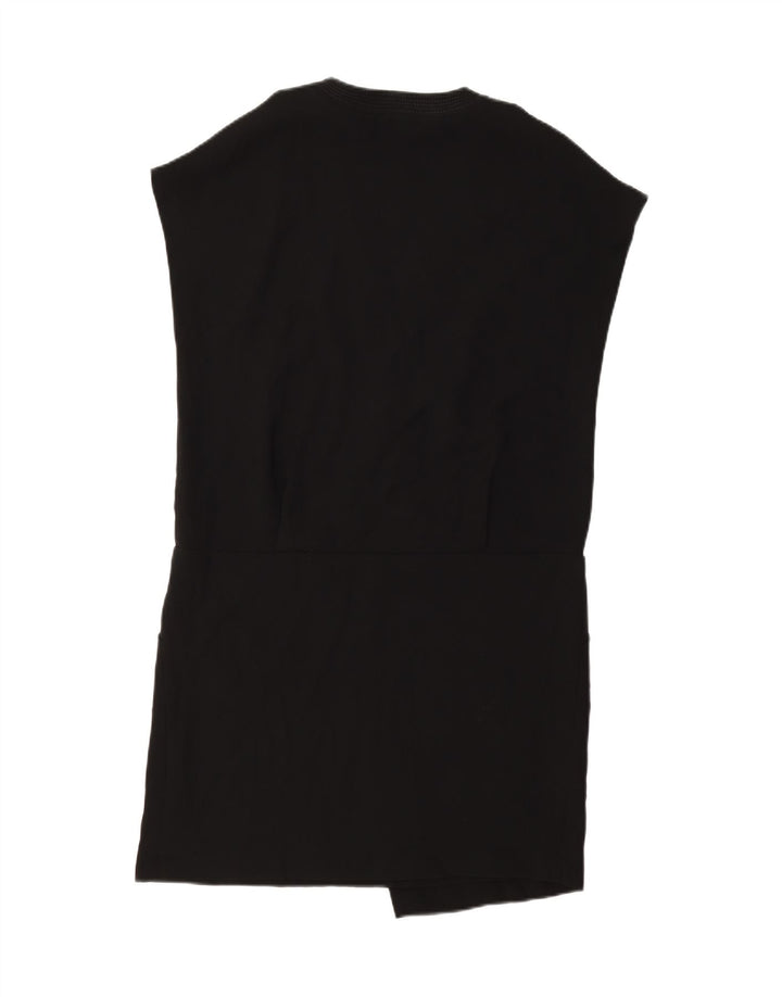 ZARA Womens Sleeveless Tent Dress UK 14 Medium Black Vintage Zara and Second-Hand Zara from Messina Hembry 