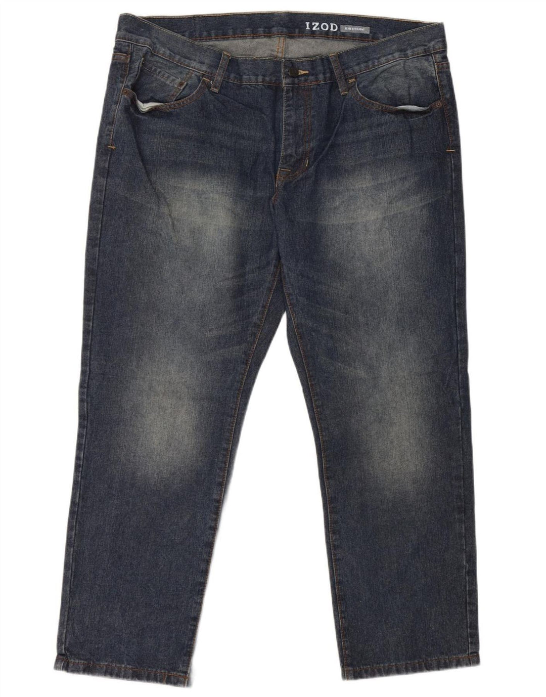 Ανδρικό τζιν IZOD Slim Straight W40 L30 Μπλε βαμβακερό