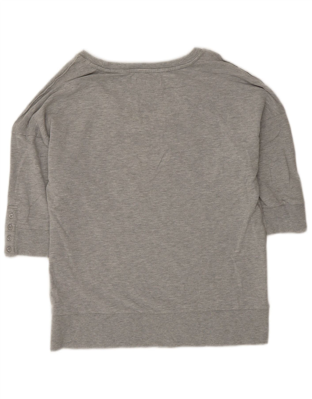 Γυναικείο κοντομάνικο γραφικό φούτερ Ted Baker Jumper Μέγεθος 3 Μεσαίο γκρι