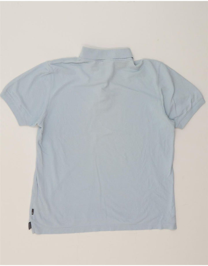 ADIDAS Mens Polo Shirt Large Blue Cotton Vintage Adidas and Second-Hand Adidas from Messina Hembry 