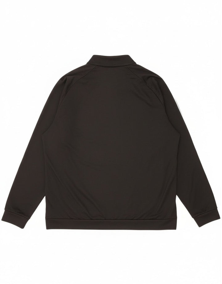 Ανδρικό φούτερ Adidas με φερμουάρ Jumper XL Μαύρο Πολυεστέρας