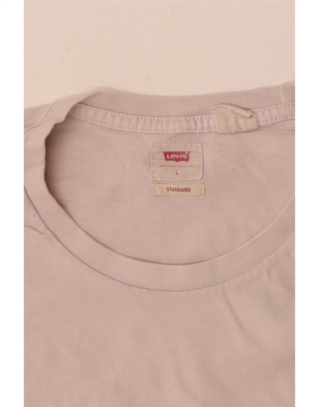 Ανδρικό T-Shirt Levi's Standard Fit Top Large Pink