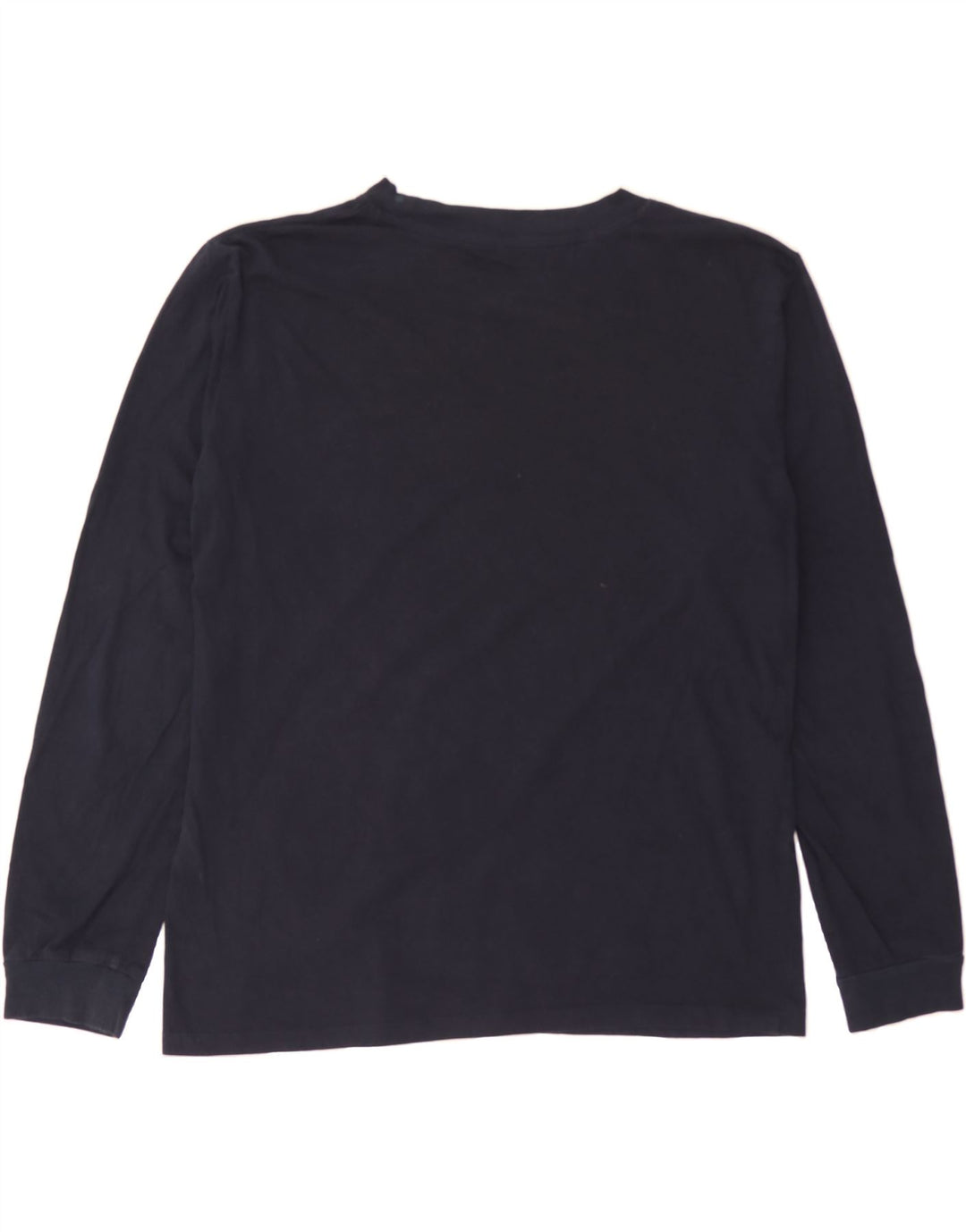 JACK & JONES Mens Top Long Sleeve Large Navy Blue Cotton Vintage Jack & Jones and Second-Hand Jack & Jones from Messina Hembry 