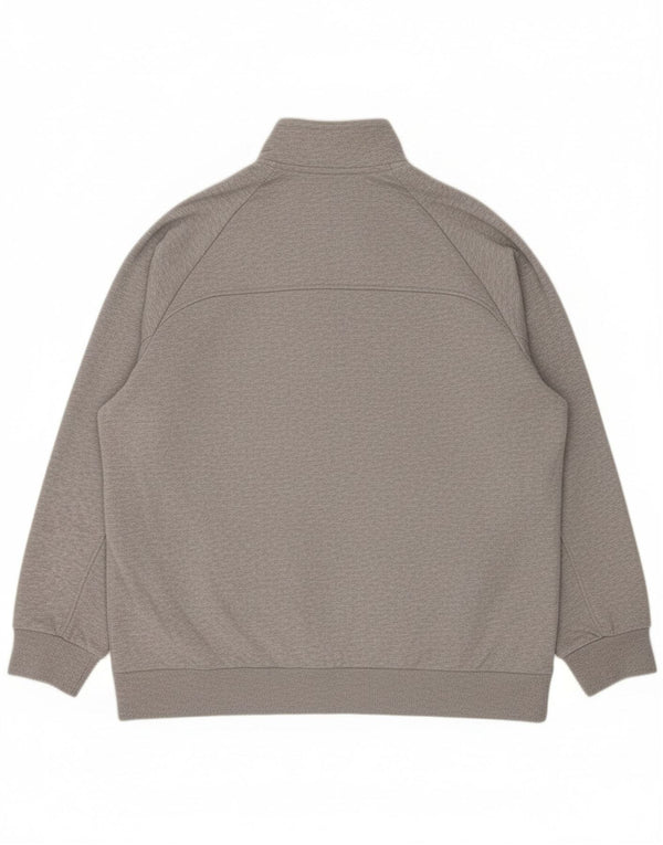 Ανδρική φόρμα Adidas Climalite Top Jacket 2XL Γκρι βαμβακερό