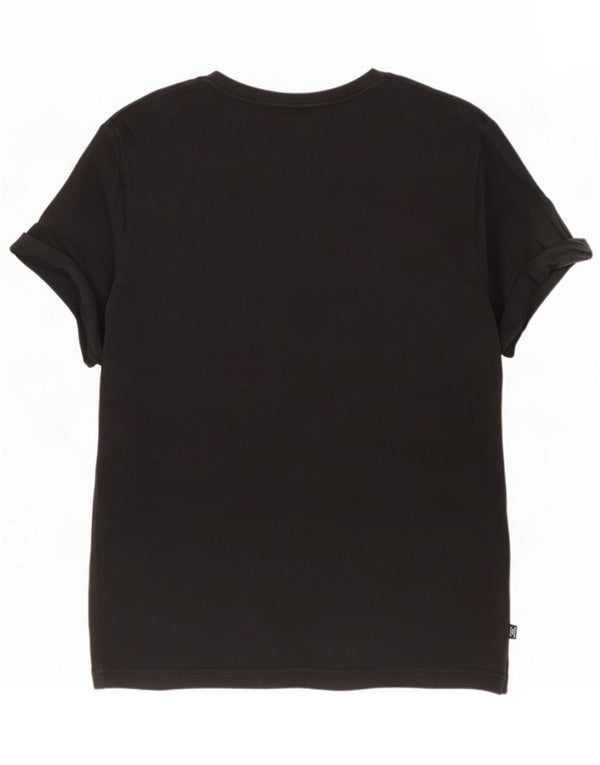 Ανδρικό γραφικό μπλουζάκι Puma Top Large Μαύρο