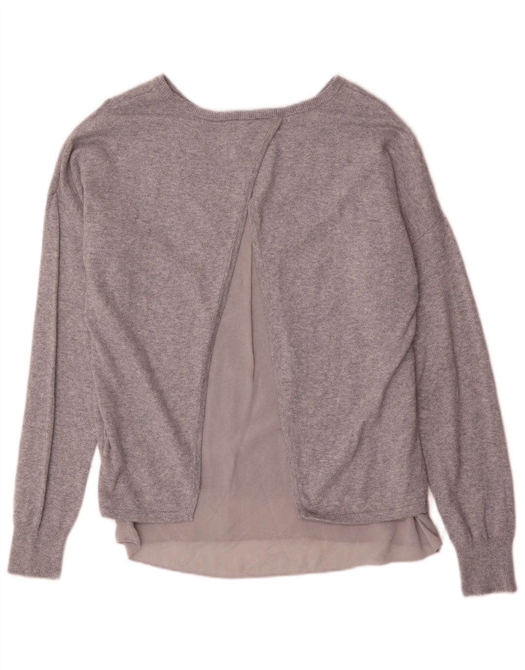 MARKS & SPENCER Γυναικείο πουλόβερ με λαιμόκαυστο UK 12 Medium Grey