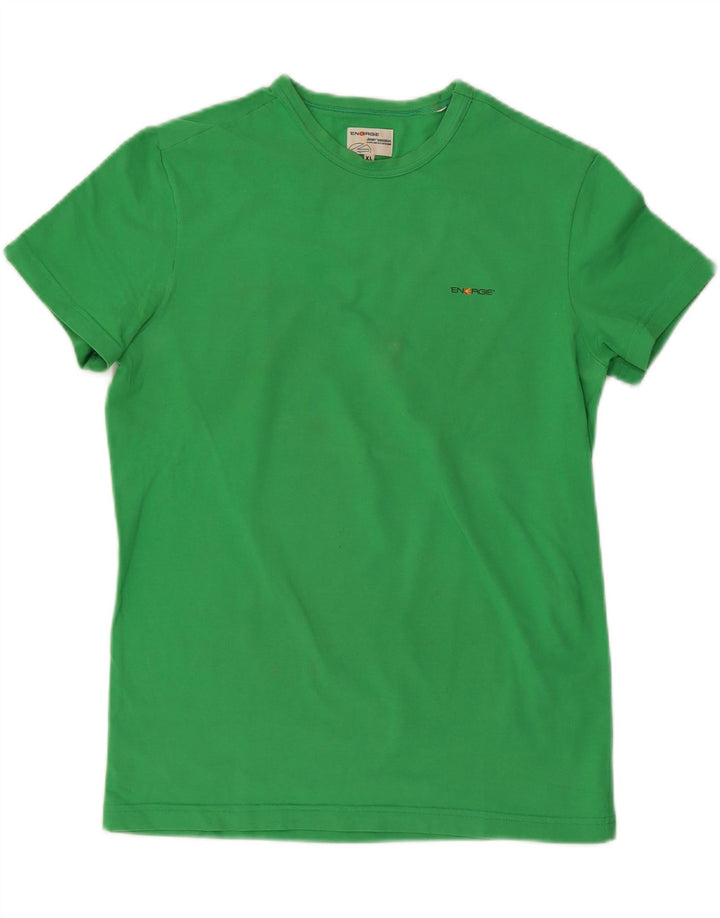 ENERGIE Womens T-Shirt Top UK 18 XL Green
