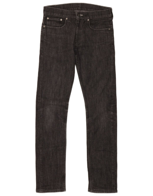Levi's Mens 511 Skinny Jeans W31 L32 Γκρι βαμβακερό