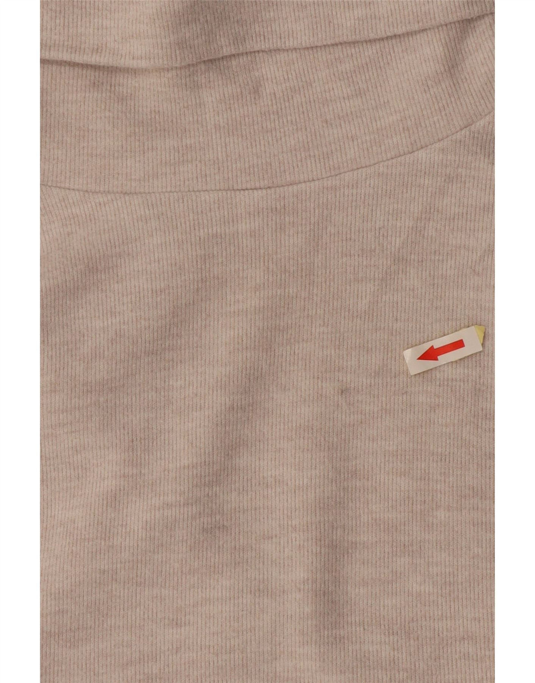 Zara Γυναικεία αμάνικη μπλούζα με ρολό τοπ UK 10 Small White