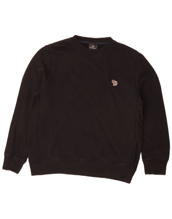 Ανδρικό φούτερ Paul Smith Jumper μεγάλο μαύρο βαμβακερό