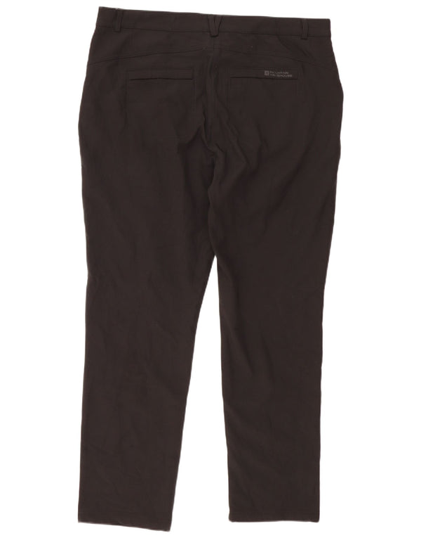 Mountain Warehouse Γυναικείο ίσιο παντελόνι Chino UK 18 XL W38 L30 Μαύρο