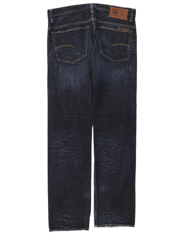 Ανδρικό τζιν G-Star 3301 ίσιο W34 L34 Navy Blue