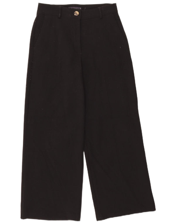 Marks & Spencer Γυναικείο Ψηλόμεσο Παντελόνι UK 10 Small W27 L28 Μαύρο