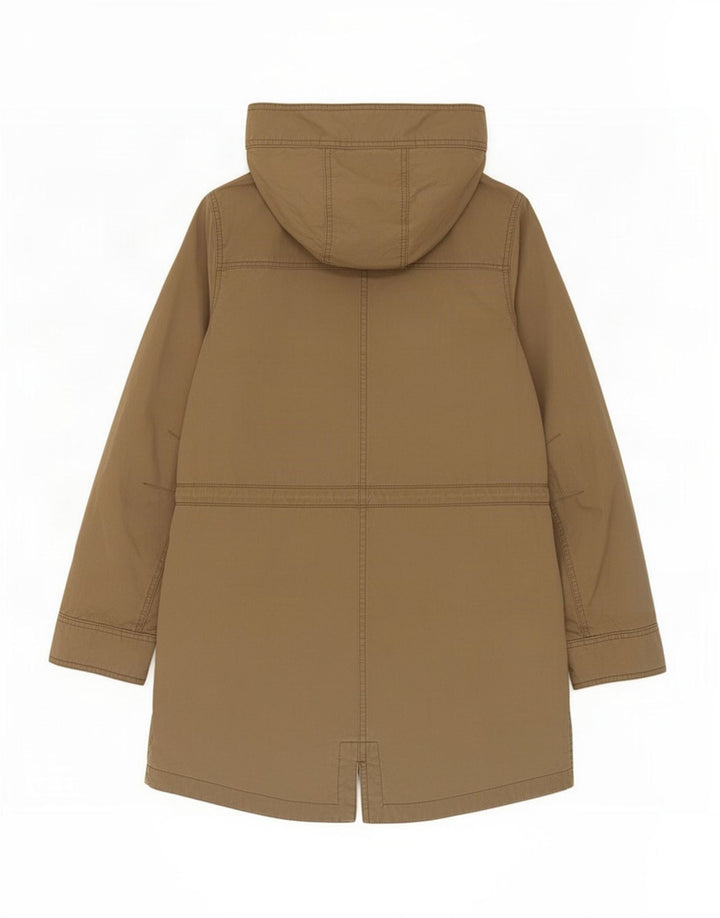Roxy γυναικείο μπουφάν Parka με κουκούλα UK 14 Medium Khaki Cotton