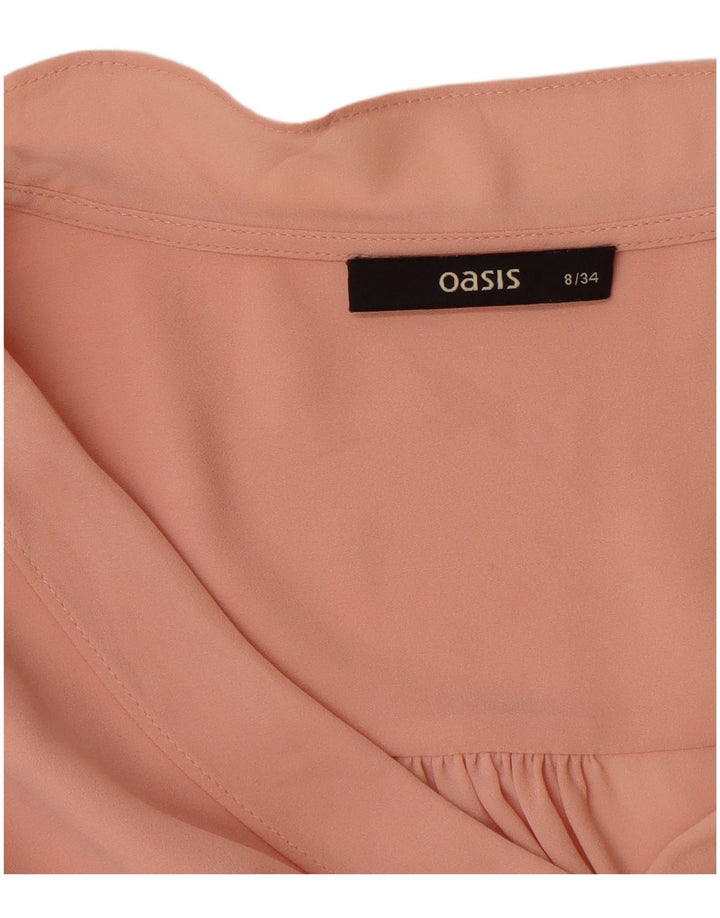 Γυναικεία μακρυμάνικη μπλούζα Oasis Top UK 8 Smal Pink