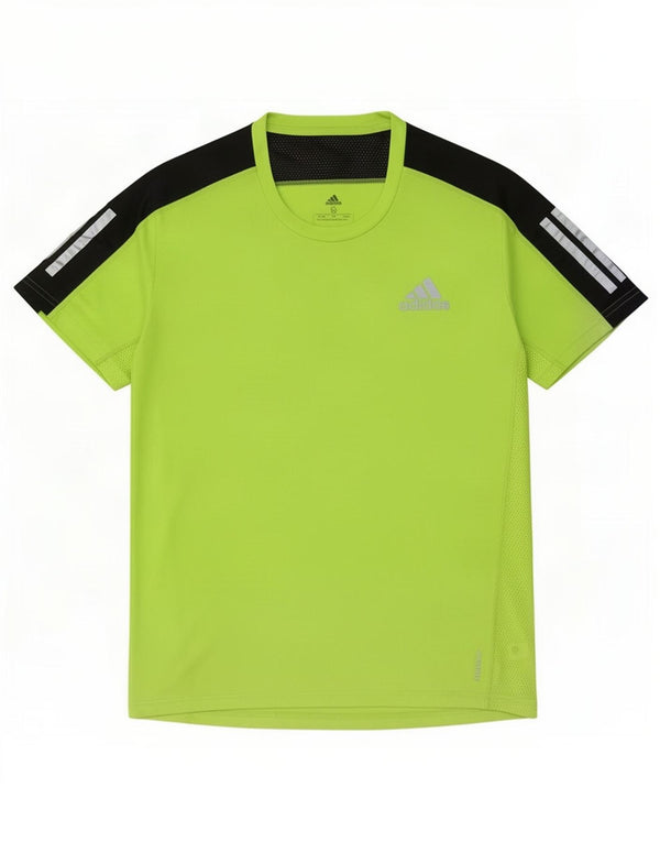 Adidas Ανδρικό T-Shirt Aeroready Top Small Green Colourblock