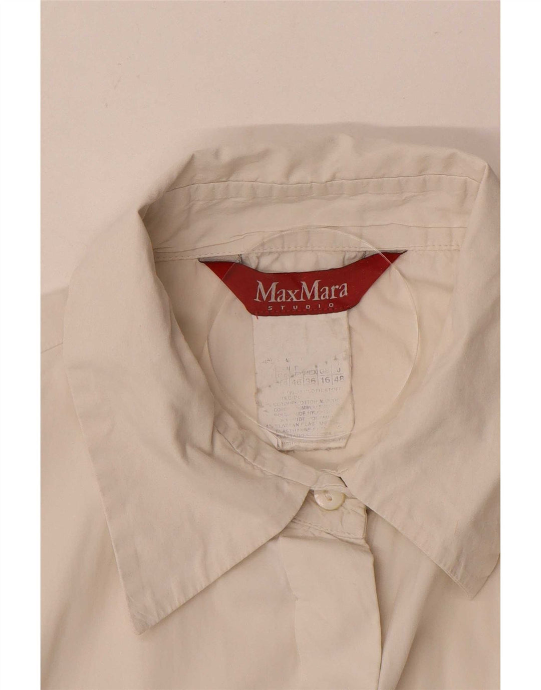 Max Mara Γυναικεία Μπλούζα UK 16 Large White
