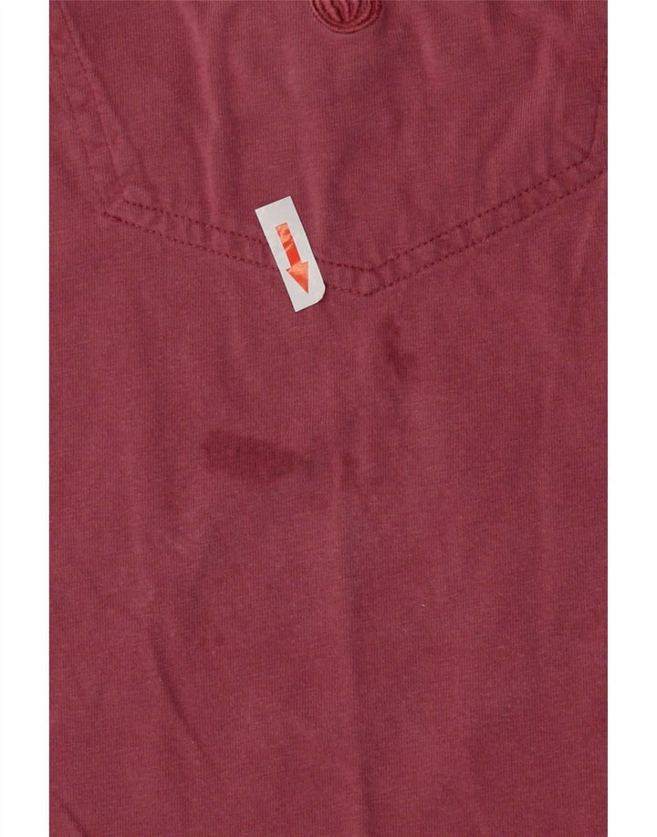 Ανδρικό γραφικό T-Shirt Fat Face Top μεγάλο κόκκινο βαμβακερό